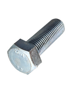 Vis métaux Tête hexagonale TH M30X90 Classe 8.8 Acier zingué