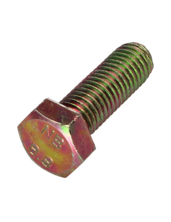 Vis métaux Tête hexagonale TH M14X30 Classe 8.8 Bichromaté
