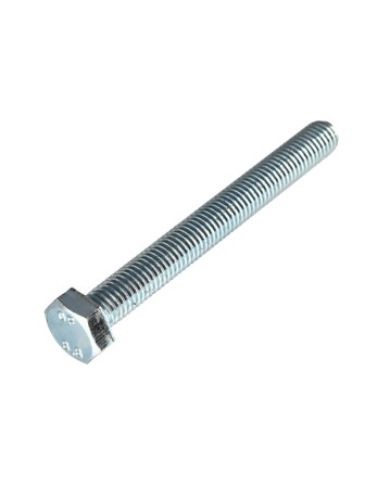 Vis métaux Tête hexagonale TH M8X100 Classe 8.8 Acier zingué