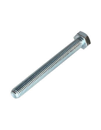 Vis métaux Tête hexagonale TH M8X100 Classe 8.8 Acier zingué