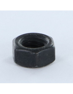 Écrou hexagonale M6 Classe 8 Acier zingué nickel noir...