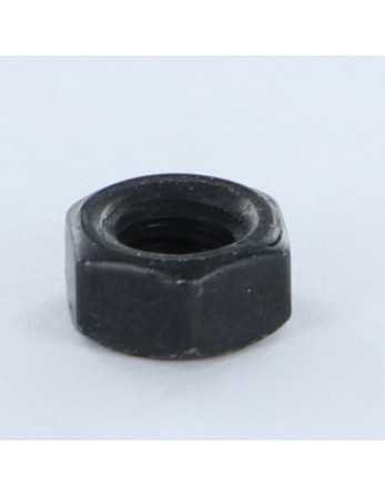 Écrou hexagonale M6 Classe 8 Acier zingué nickel noir renforcE - Haute tenue à la corrosion
