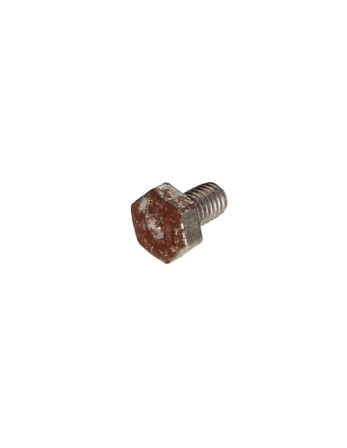 Vis métaux Tête hexagonale TH M3X5 Acier brut microvis Rouille