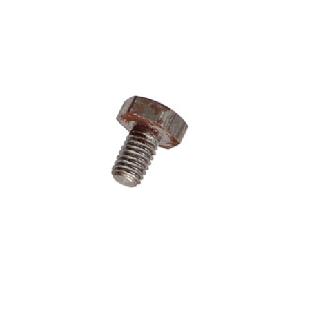 1 x Vis métaux Tête hexagonale TH M3X5 Acier brut microvis Rouille