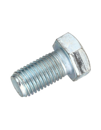 Vis métaux Tête hexagonale TH M16X35 Classe 10.9 Acier zingué