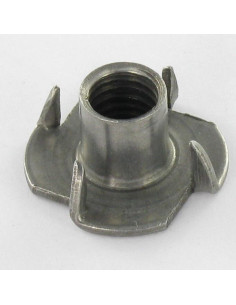 Ecrou griffe M8 Acier brut 2