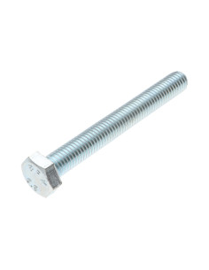 Vis métaux Tête hexagonale TH M8X75 Classe 6.8 Acier zingué