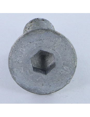 Vis métaux FHC tête fraisée empreinte hexagonale creuse Clé de 8 HC8 M12X35 Classe 8.8 Forte tenue à la corrosion