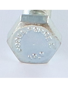 Vis métaux Tête hexagonale TH M16X90 Classe 10.9 Acier... 2