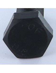 Vis métaux Tête hexagonale TH M27X60 Classe 8.8 Acier brut 2