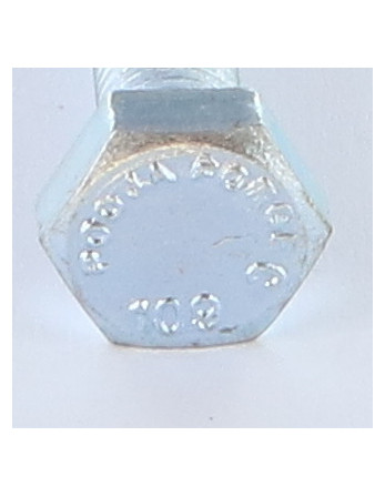 Vis métaux Tête hexagonale TH M20X140 Classe 10.9 Acier zingué