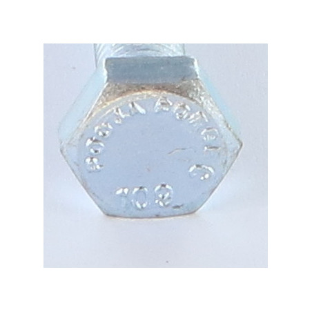 1 x Vis métaux Tête hexagonale TH M20X140 Classe 10.9 Acier zingué