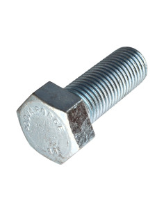 Vis métaux Tête hexagonale TH M27X70 Classe 8.8 Acier zingué