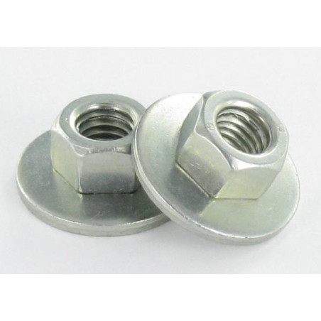 1 x Ecrou Twolok cl(avec rondelle conique) M5 Rondelle M5X15X6.65 Acier zingué