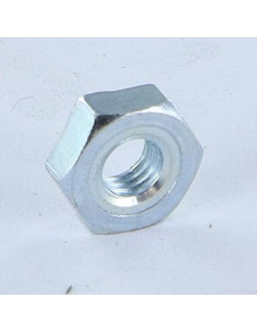 Écrou hexagonale à souder M4 Acier zingué 2