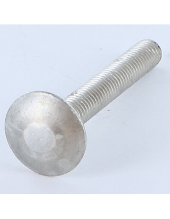 TRCC JAPY tête ronde collet carré M6X45 Filetage total Aluminium