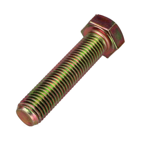 1 x Vis métaux Tête hexagonale TH M16X70 Classe 8.8 Bichromaté