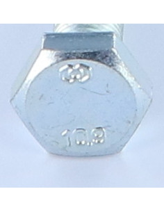 Vis métaux Tête hexagonale TH M16X40 Classe 10.9 Filetage... 2