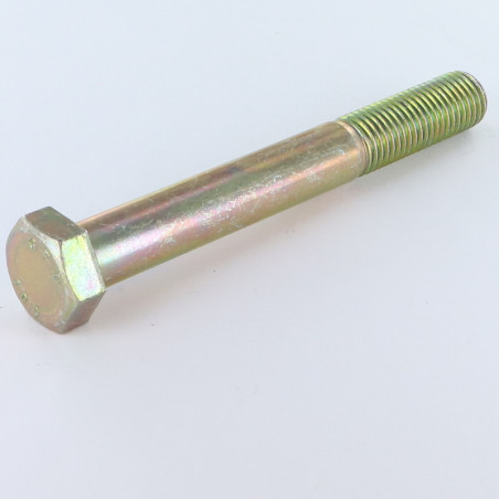 1 x Corps de boulon filetage partiel Tête hexagonale TH M16X130 Classe 10.9 Bichromaté
