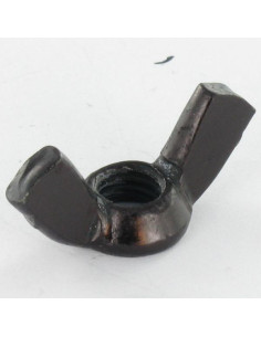 Ecrou à oreille M4 Forme amEricaine Acier zingué noir