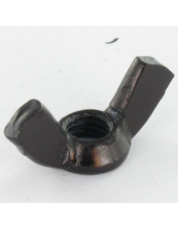 Ecrou à oreille M4 Forme amEricaine Acier zingué noir