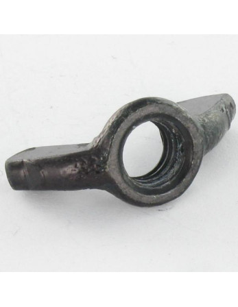 Ecrou à oreille M4 Forme amEricaine Acier zingué noir