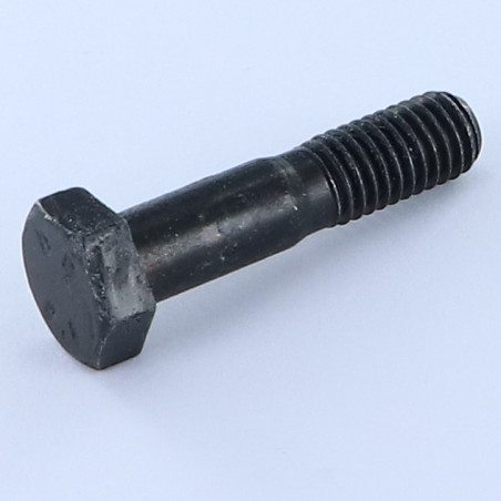 1 x Corps de boulon filetage partiel Tête hexagonale TH M8X35 Filetée sur 15 Classe 8.8 Acier zingué noir