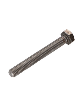 Vis métaux Tête hexagonale TH M8X90 Classe 6.8 Acier brut