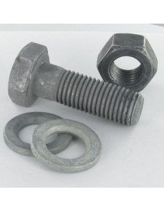 Boulon (vendu avec Ecrou) HR haute résistance M16X70 2...