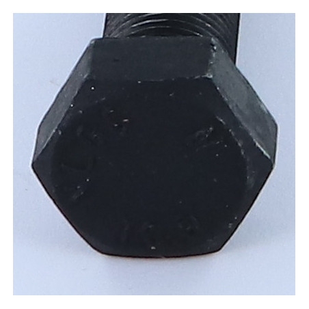 1 x Vis métaux Tête hexagonale TH M20X50 Classe 10.9 Filetage total Pas fin Pas de 150 Acier brut