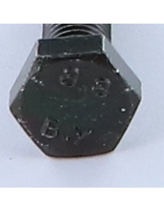 Vis métaux Tête hexagonale TH M8X20 Classe 8.8 Acier... 2