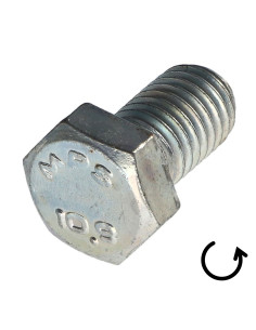 Vis métaux Tête hexagonale TH Pas Gauche M12X20 Classe... 2