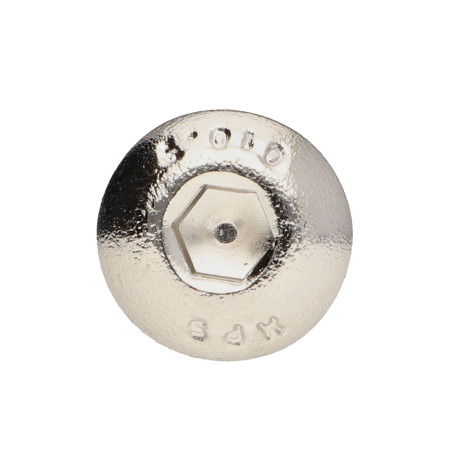 1 x Vis métaux BHC (Tête Bombée Hexagonal creux) M12X70 Filetage partiel Classe 10.9 Clé de 8 HC8 Nickel