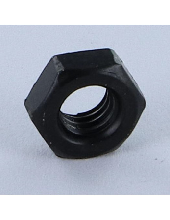 Ecrou à tole Hexagonal Acier zingué noir M6 Epaisseur tole 1.5