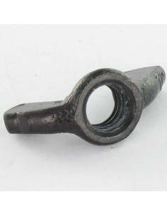 Ecrou à oreille M5 Forme amEricaine Acier zingué noir 2