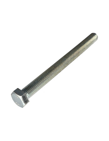 Vis métaux Tête hexagonale TH M20X160 Classe 8.8 Acier zingué