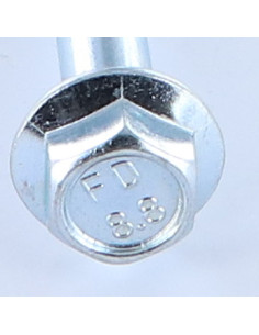 Vis métaux Tête hexagonale TH M10X60 Filetage partiel... 2