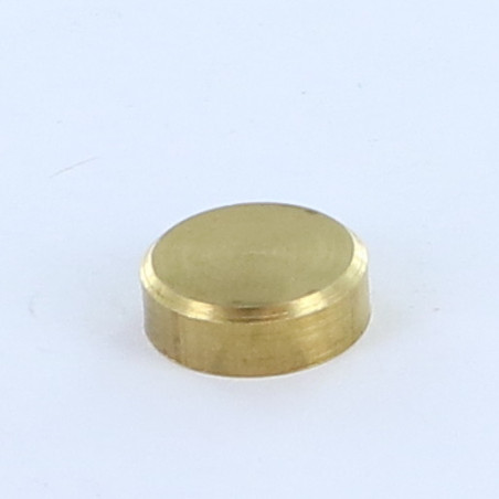 Rosace Plate Laiton 15 Taraudage borgne M4