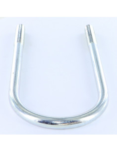 Etrier Fond rond 300X150X300 M16/100/100 Acier zingué