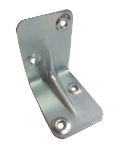 Equerre de fixation renforcée emboutie 625X625X12 Acier...