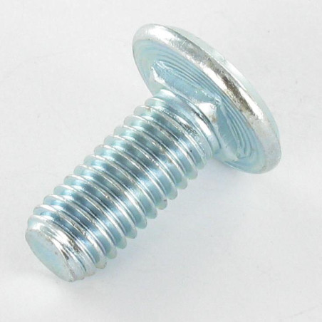 1 x Vis métaux tête plate 8X19 DK16.5 CB 1.5 Acier zingué