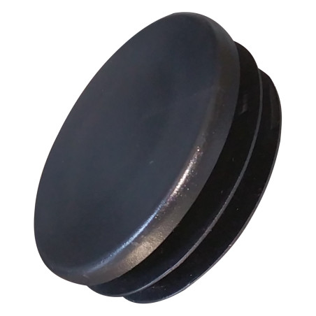 Bouchon rond pour tube Diamètre Extérieur 13 Intérieur 10-11.6 Polyethylène noir