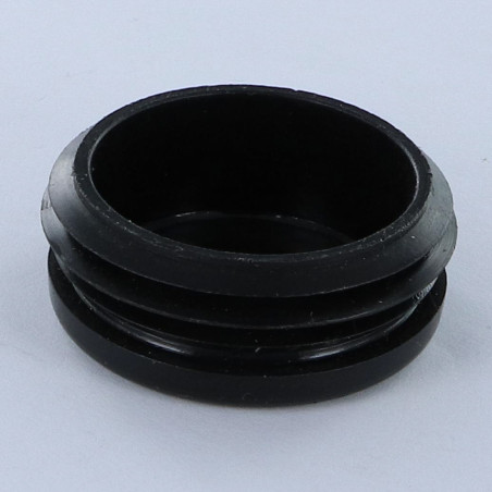 Bouchon rond pour tube Diamètre Extérieur 13 Intérieur 10-11.6 Polyethylène noir