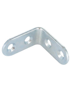 Equerre 100X100X20 4 Trous Diamètre 4.5 Acier zingué