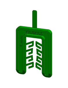CALE Fourchette 55X40 Epaisseur 5 Vert
