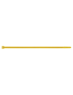 Colliers de serrage Nylon jaune 4.8X200