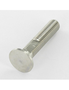 Vis métaux Tête Plate A/MEPLAT 20X50 Filetée sur 43 M10 Inox