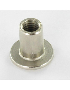Combifix Tête plate 15/8X12 M6 Clé de 4 HC4 Acier nickelé 2