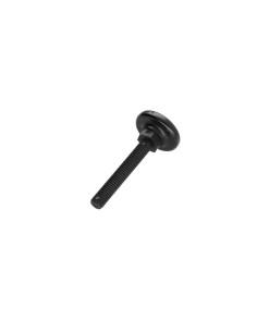 PIED VErin réglable M8X50 Diamètre de tête: 30 nylon noir 2