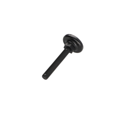 PIED VErin réglable M8X50 Diamètre de tête: 30 nylon noir